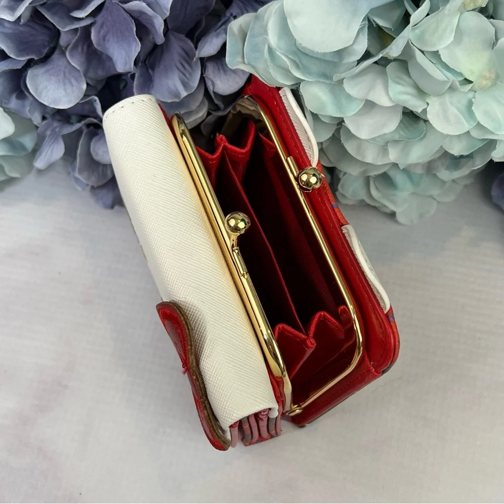 Red and White Hello Kitty Wallet and Coin Purse - Picture 11 of 16